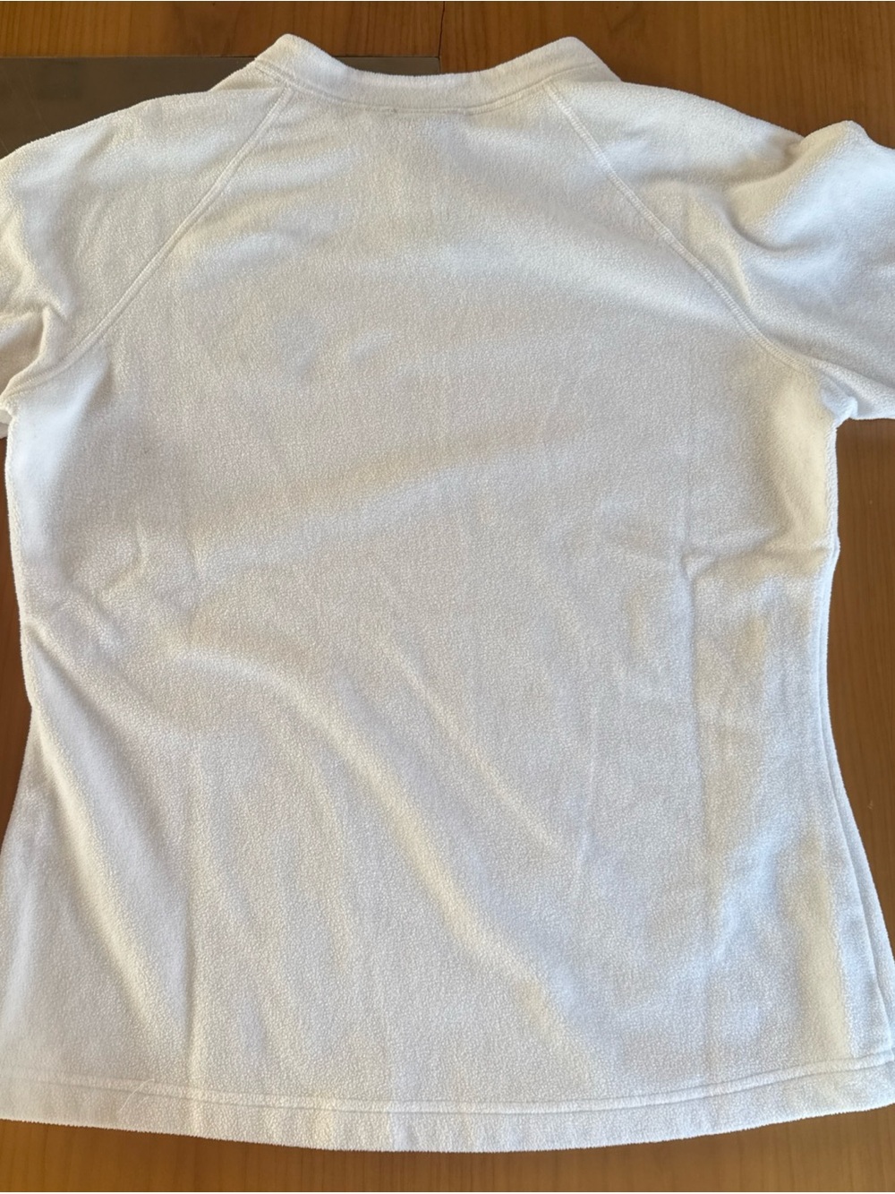 The North Face TKA Micro Lightweight White Layering Fleece Pullover Women’s SZ M - Picture 7 of 7